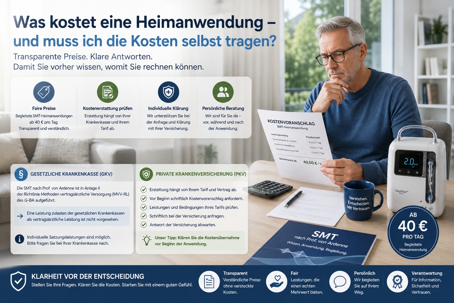 Kosten Heimanwendung Sauerstoff-Mehrschritt-Anwendung nach Prof. Manfred von Ardenne  