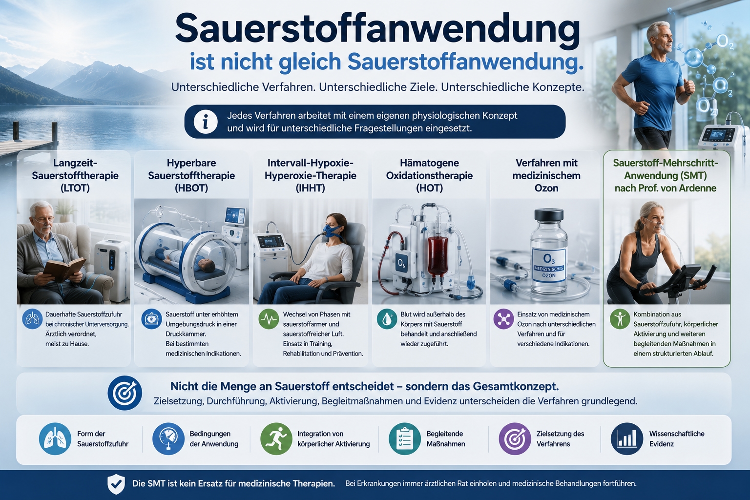 Sauerstoffanwendungen / Verfahren Sauerstoff-Mehrschritt-Anwendung nach Prof. Manfred von Ardenne  