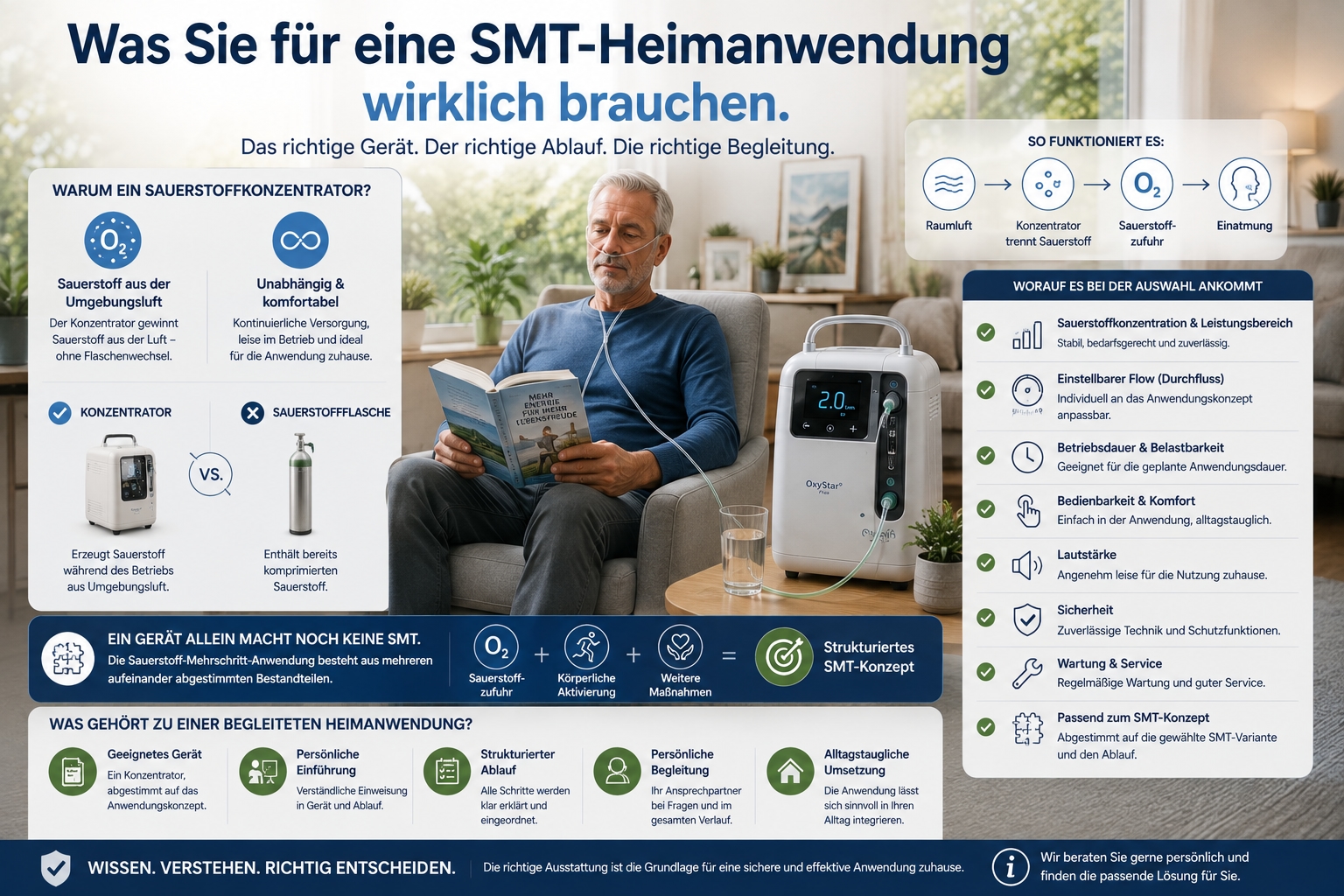 Konzept SMT Heimanwendung Sauerstoff-Mehrschritt-Anwendung nach Prof. Manfred von Ardenne  